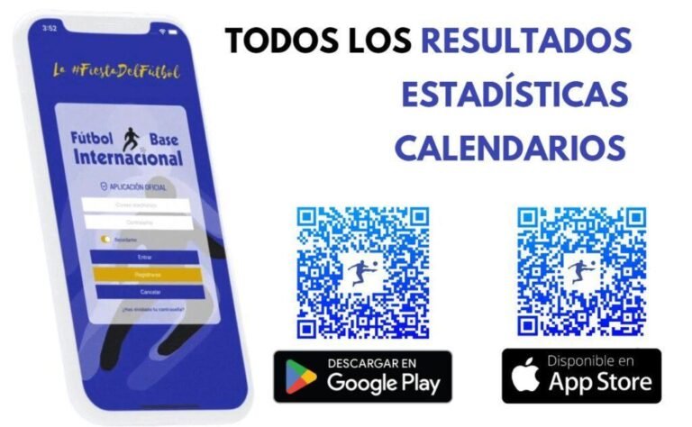 app torneos fútbol base internacional